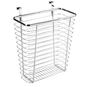 InterDesign Steel Over Cabinet Storage Basket Organizer Kitchen Office Dorm #1